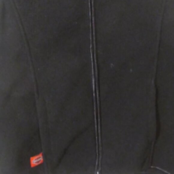 Harley-Davidson Women’s Vest Size M Black Fleece Full Zip Biker Motorcycle Logo - Picture 8 of 13